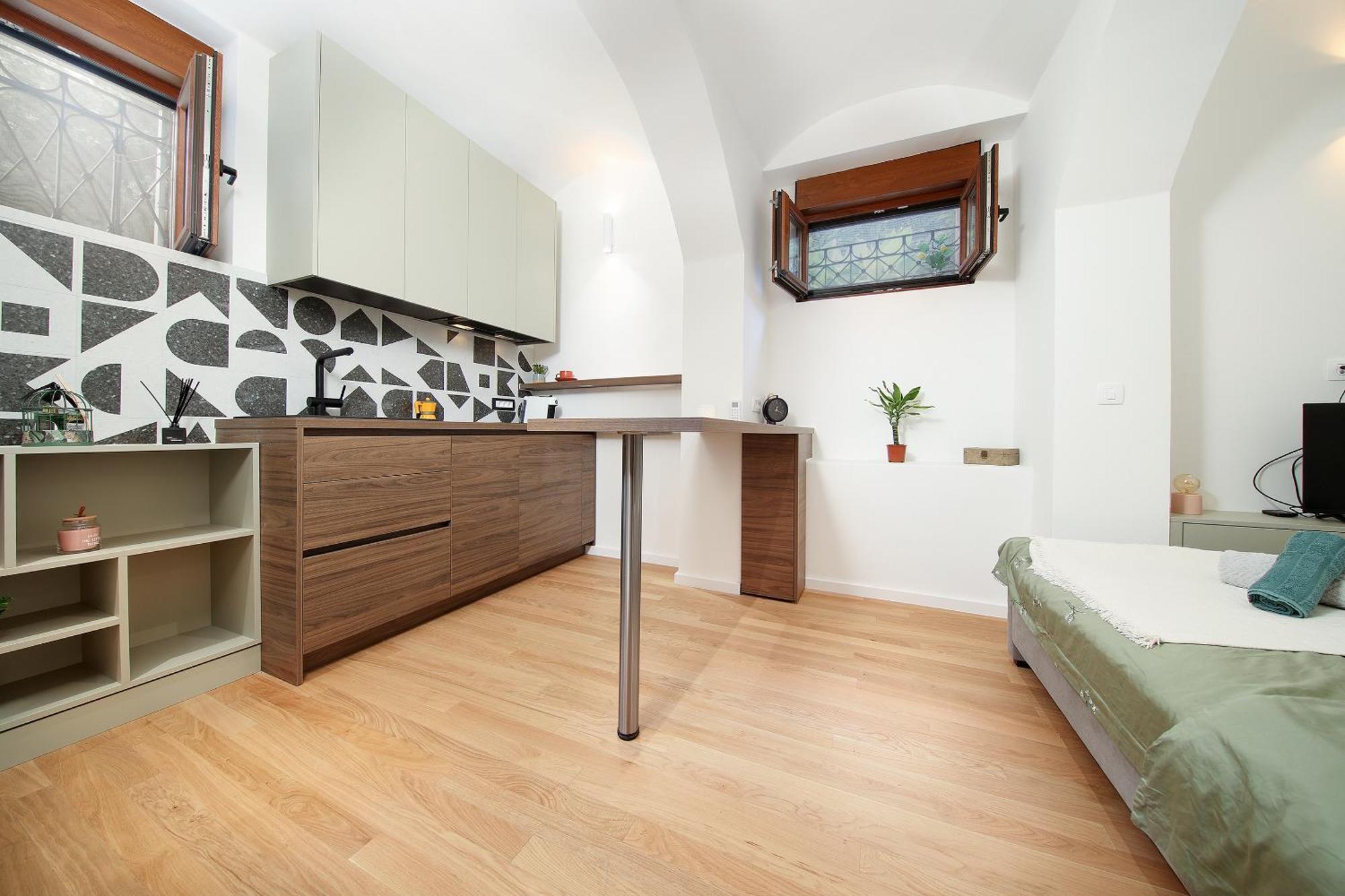 Apartment La Verita 1 St Line With Garden Opatija